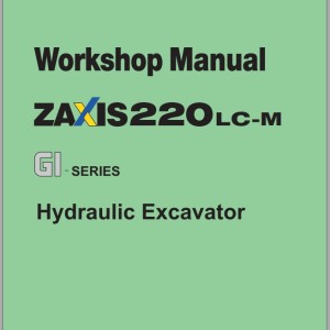 Hitachi ZX220LC-M Workshop Manual ED-ZX220LC-M