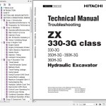 Hitachi ZX330-3G Series Technical Manual Troubleshooting TTBWA-E-00