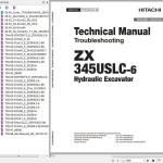 Hitachi ZX330-5G To ZX380LC-5G Technical Manual Troubleshooting TTDDE-EN-02