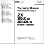 Hitachi ZX350LC-5B ZX350LCN-5B Technical Manual TODDD-EN-01