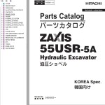 Hitachi ZX55USR-5A Parts Catalog PAEB91-1-2