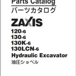 Hitachi ZX130LCN-6 Spare Part Catalog PDF EN JP