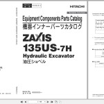 Hitachi ZX135US-7H Parts Catalog