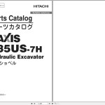 Hitachi ZX135US-7H Parts Catalog