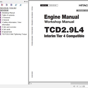 Deutz TCD2.9L4 Workshop Manual ENCH-EN-00