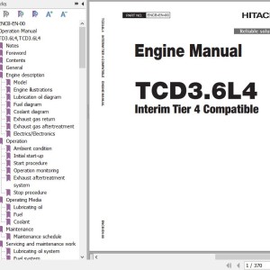 Deutz TCD3.6L4 Engine Manual ENCB-EN-00