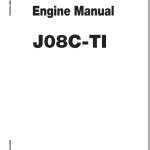 Hino Engine J08C-TI Engine Manual ENEB-EN-00