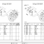 Hitachi CC135-3 CC135C-3 CC135-3A CC135C-3A Parts Catalog P8U