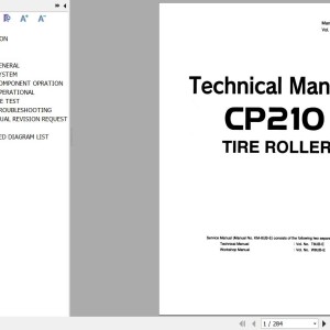 Hitachi CP210 Technical Manual T8UBE-00