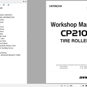 Hitachi CP210 Workshop Manual W8UB-E-00