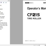 Hitachi CP215 Operator's Manual EM8UA-2-1