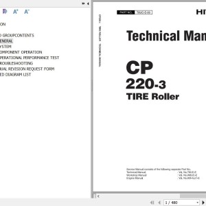 Hitachi CP220-3 Technical Manual T8UC-E-00