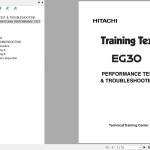 Hitachi EG30 Training Text