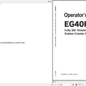 Hitachi EG40R-C Operator's Manual EM81P-1-1