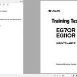 Hitachi EG70R EG110R Training Text