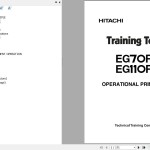Hitachi EG70R EG110R Training Text
