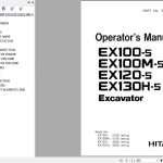 Hitachi EX100-5 EX100M-5 EX120-5 EX130H-5 Operator's Manual EM1E8-1-1