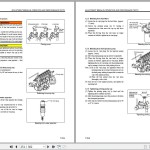 Hitachi EX1200-5 EX1200-5C Mitsubishi S6R Engine Manual KM-926E-03