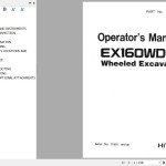 Hitachi EX160WD Operator's Manual EM139-1-3
