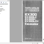 Hitachi EX300 300LC 300H 300LCH Parts Catalog