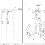 Hitachi EX300 300LC 300H 300LCH Parts Catalog