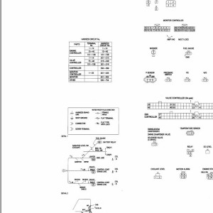 Hitachi EX400-3 EX400-3C Electrical Circuit Diagram T111E-00