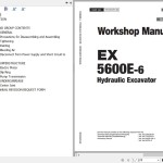 Hitachi EX5600E-6 Workshop Manual WKCB-EN-00(20230628)