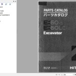 Hitachi EX60-5 EX60LC-5 Parts Catalog