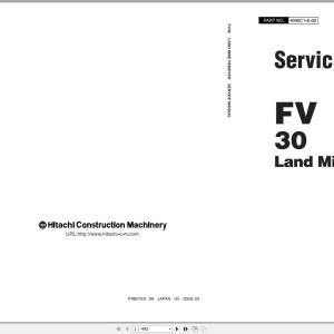 Hitachi FV30 Diagrams and Service Manual