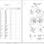 Hitachi HE6010B Parts Catalog P2B5-BB1-1 EN JP