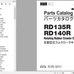 Hitachi RD135R RD140R Parts Catalog