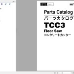 Hitachi TCC3 Parts Catalog PVAH-1-1