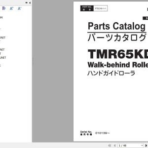 Hitachi TMR65KDS Parts Catalog PTEC40-1-1