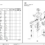Hitachi TV62NF 75NF 75NK 82NF 85NF 85NK Parts Catalog PTV75NF-1-1