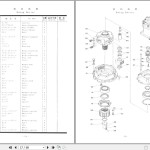 Hitachi UH103 UH103LC Parts List EP152-CE1-1