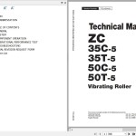 Hitachi ZC35C-5 35T-5 50C-5 50T-5 Technical Manual TTCJ-EN-02