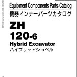 Hitachi ZH120-6 Parts Catalog EN JP