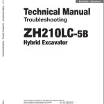 Hitachi ZH210-5B ZX210LC-5B Technical Manual