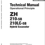 Hitachi ZH210-5B ZX210LC-5B Technical Manual