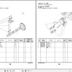 Hitachi ZW100-6 ZW120-6 Deutz TCD3.6L4 Engine Parts Catalog PNSAA0-EG1-3