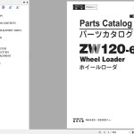 Hitachi ZW120-6 Parts Catalog