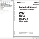 Hitachi ZW160-7 ZW160PL-7 Technical Manual Operational Principle TONTL50-EN-00