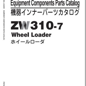 Hitachi ZW310-7 Parts Catalog