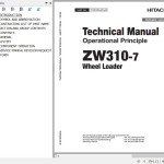 Hitachi ZW310-7 Technical Manual Operational Principle TONFQ50-EN-00