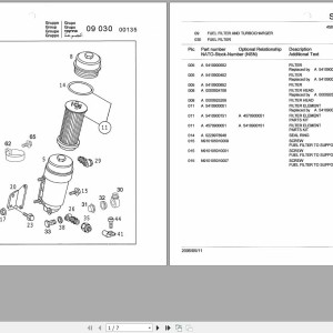 Hitachi ZW310 Engine Parts Catalog