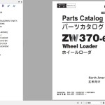 Hitachi ZW370-6 Parts Catalog