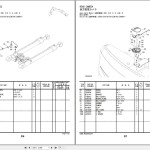 Hitachi ZX200-3 to ZX40N-3 Parts Catalog