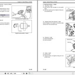 Hitachi ZX80-GI Mitsubishi S4S(E) Engine Service Manual 99616-32100