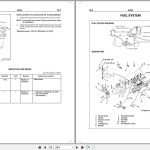 Kawasaki 85ZV 85Z5 80ZV 80Z5 LK270Z-5 LK310Z-5 Hino J08C-TI Workshop Manual S6-Y011E-03