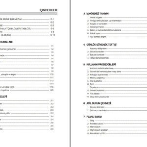 Hyundai 15BT-9 18BT-9 20BT-9 Operators Manual TR